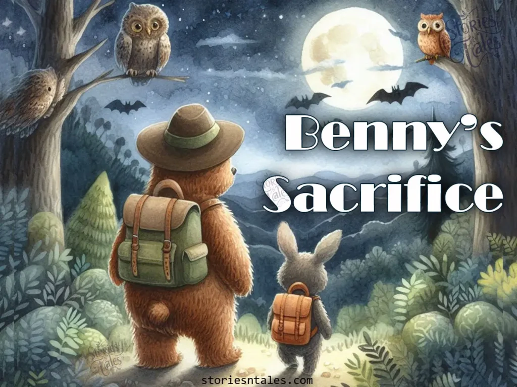 5 Animal Stories for Kids - Benny's Sacrifice - storiesntales.com