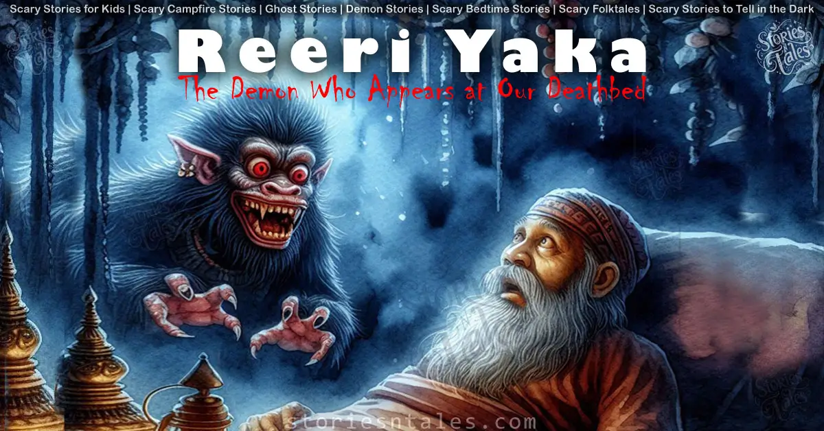 Reeri Yaka - One of the Scariest Demons | Scary Demons and Evil Spirits | Scary Folktale Characters -storiesntales.com