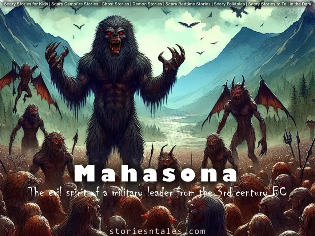 Scary Stories for Kids - 8 Scary Demons and Evil Spirits from Folklore - Mahasona