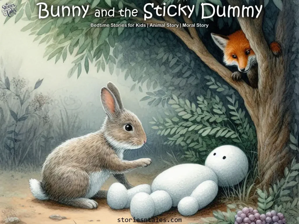 Bedtime Stories for Kids - Bunny and Sticky Dummy - storiesntales.com